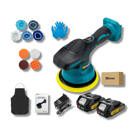 Polisseuse Voiture Sans Fil 18V – 8 Vitesses Réglables