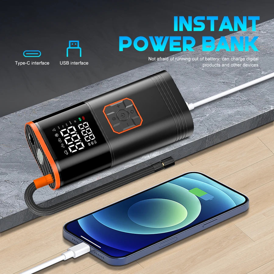 Compresseur Pneus Digital USB